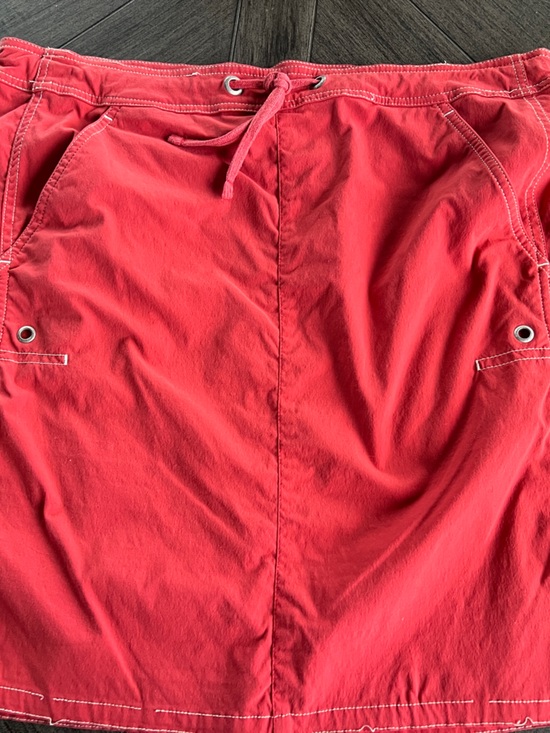 Lucy Dresses & Skirts - Lucy Red Active Skort with Orange Brand Tag